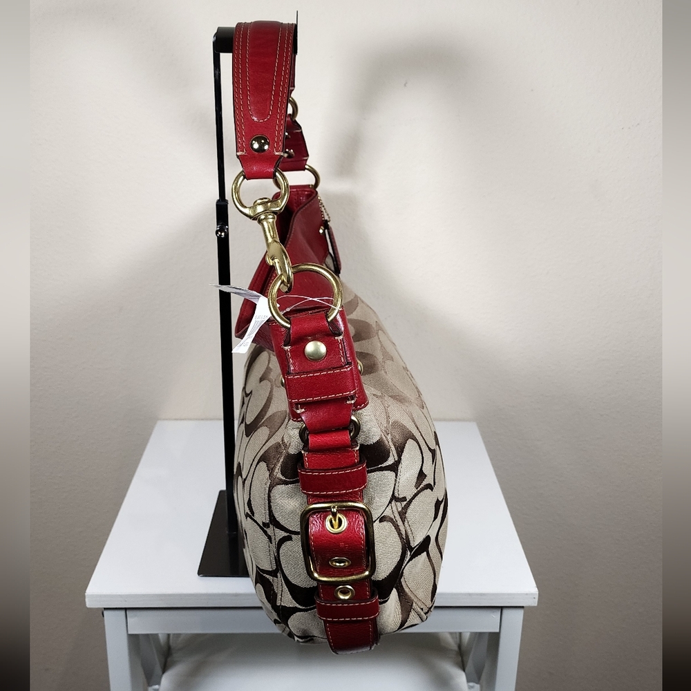 NWT Coach Signature Large Zoe #12674 - Picture 7 of 17